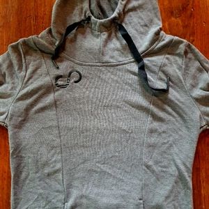Gray hoodie with pockets
